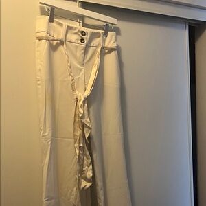 Bebe Carly fit pants with Tie Belt